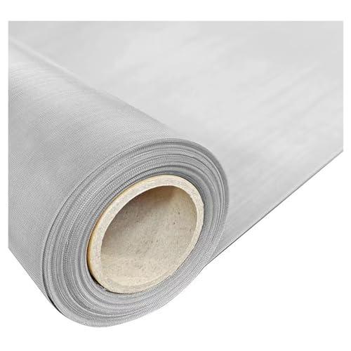 GSHUR 400 Mesh 304 in Acciaio Inox Rete in Filo, Filtro in Tessuto di Rete in Acciaio Inox (400 mesh, 30 cm x 120 cm)