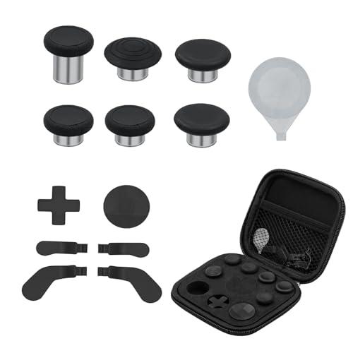 Mcbazel Levette Analogiche Analogici Metallici Thumbstick Magnetici, Trigger Palette Levette e Strumento di Regolazione per Xbox Elite Series 2 Controller