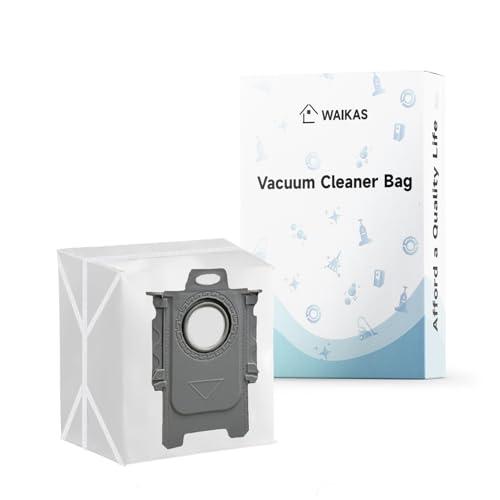 WAIKAS 6 Pack Sacchetti per Roborock Q7 L5+, Q10 S5+, Q10 X5+, Q5 Pro+, Q5 Max+, Q7 Max+, Q8Max+, S7 MaxV Ultra, S7Max Ultra, S7 Pro Ultra, S8+, Sacchetto Monouso per Robot Aspirapolvere