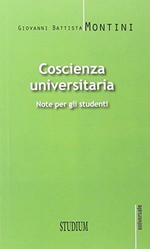 Coscienza universitaria. Note per gli studenti