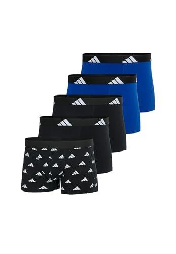 adidas Trunk (5pk) -Active Flex Cotton Intimo, 913 Multicolor 2, XL (Pacco da 5) Uomo