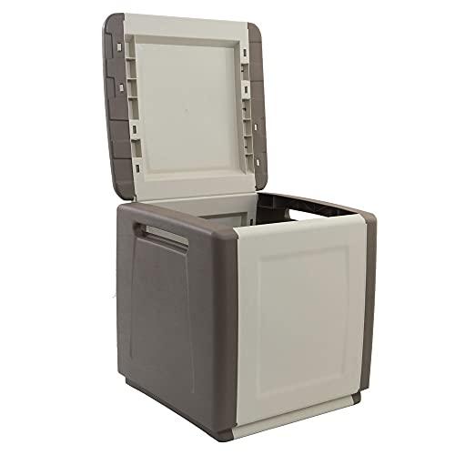 Art Plast CB1/T Baule portatutto in plastica, tortora/ecrú