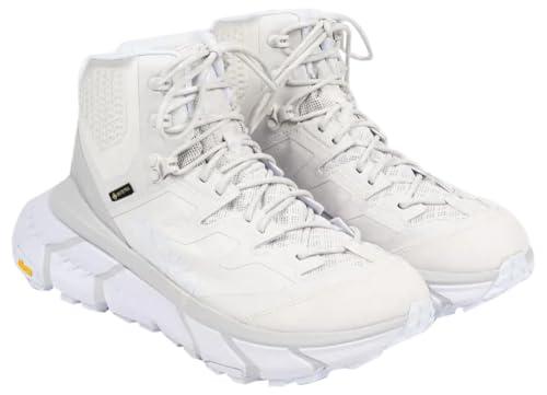 HOKA ONE ONE TENNINE Hike GTX, Scarpe da Escursionismo Unisex-Adulto, White/Nimbus Cloud, 44 EU