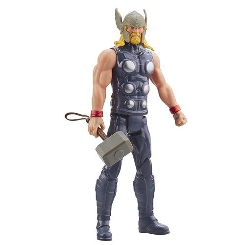 Hasbro Marvel Avengers, Titan Hero Series, Action Figure d'Azione Supereroi di Thor, Ottima Idea Regalo, 30 cm, per Bambini e Bambine dai 4 Anni in Su