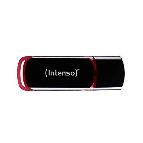 Intenso Business Line - Flash Drive 16 GB - USB 2.0, Black/Red
