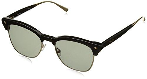 Max Mara MMNEEDLEII, Occhiali da Sole Donna, Multicolore (Verde/Nero)