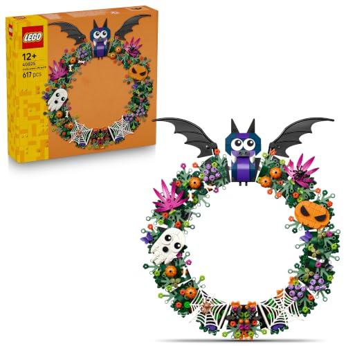 LEGO Ghirlanda di Halloween - Addobbo con Pipistrelli, Zucche, Fantasmi e Ragnatele - Decorazione da Parete - Idea Regalo per Ragazze, Ragazzi e Adolescenti da 12 Anni in su - 40825