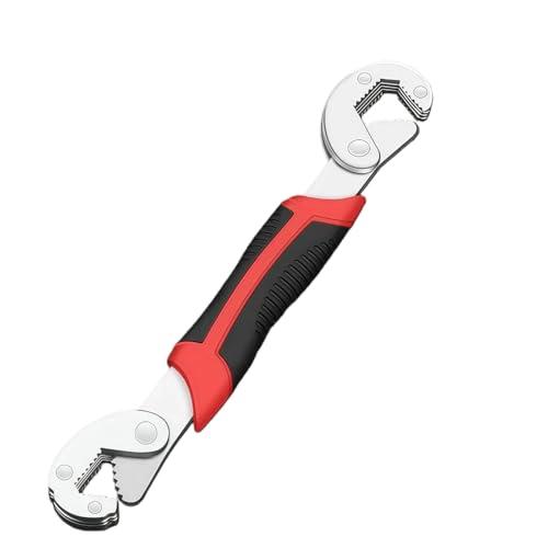 Set di attrezzi multifunzione regolabile in acciaio inox resistente con chiave e pinze combinate per riparazioni fai da te e a casa