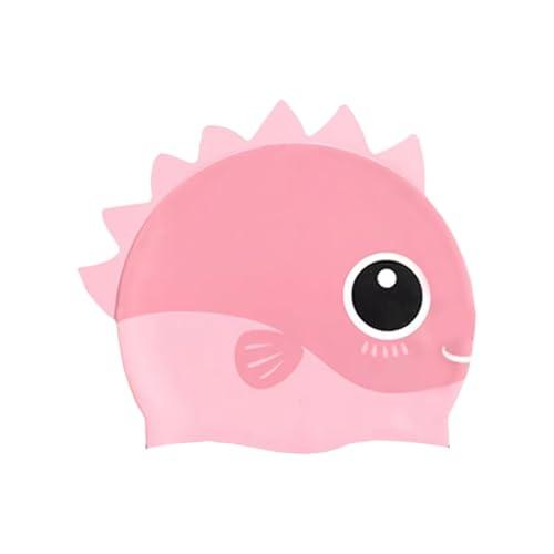 kina - Cuffia da Nuoto Bambini per Piscina, in Silicone, Ipoallergenica, Elastica e Soffice al tatto