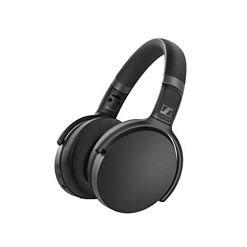 Sennheiser Hd 450Bt Cuffie Wireless/Bluetooth Con Cancellazione Attiva Del Rumore, Circumaurali, Nero