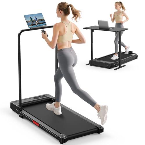 Tapis Roulant Pieghevole Walking Pad - Tapirulan da Casa Salvaspazio Elettrico Magnetico Slim Treadmill for Home Use e Ufficio Motore Treadmills 6 km/h Tapiroulant Macchina Tapilurans