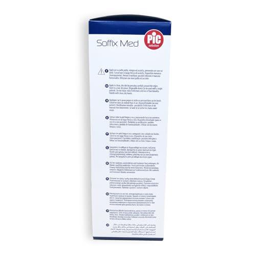 Pic Solution Soffix Med Cerotto Post-Operatorio Ultra Delicato, 10 Cm Lunghezza X 8 Cm Larghezza 50 Pezzi - 100 Gr