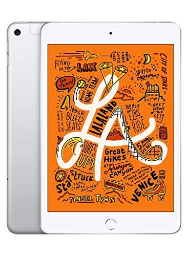 2019 Apple iPad Mini (7,9-pollici, Wi-Fi + Cellulare, 256GB) Argento (Ricondizionato)