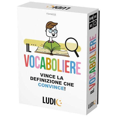 Ludic - Il Vocaboliere - Il Gioco dei Significati delle Parole - da 5 a 8 Giocatori, Anni 10+, Un Gioco di società per Tutta la Famiglia - Made In Italy | IT61404