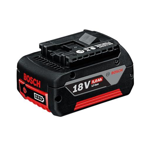 Bosch Professional 1600A002U5 GBA Batteria, 5.0 Ah, M-C, 18 V, 620 g