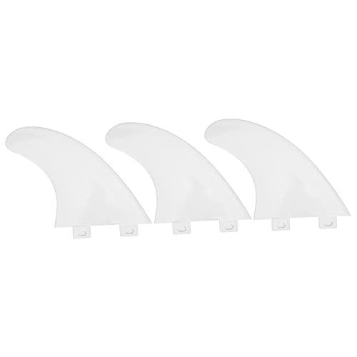 MAGT Pinne per Tavola da Surf Pinna SUP, 3 Pezzi G5 FCS Teste Singole in Plastica per Paddleboard Longboard