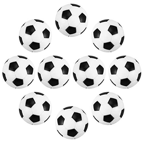 cwdvovy Palline Calcio Balilla 10 Set, Palline Biliardino da 32 mm Aalta qualità e Silenziose, Perfette per Calcio Balilla e Biliardino