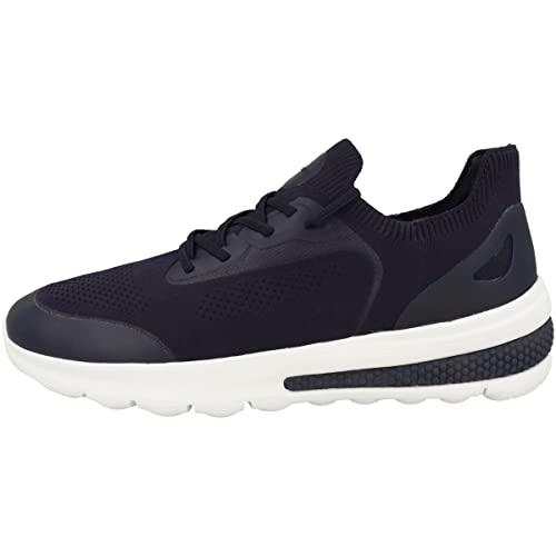 Geox U Spherica Actif, Scarpe da Ginnastica Uomo, Blu Navy, 41 EU