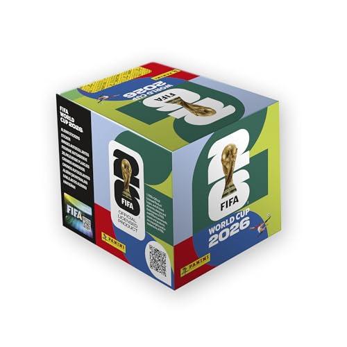 Collezione di adesivi della Coppa del Mondo FIFA 2026, confezione da 50