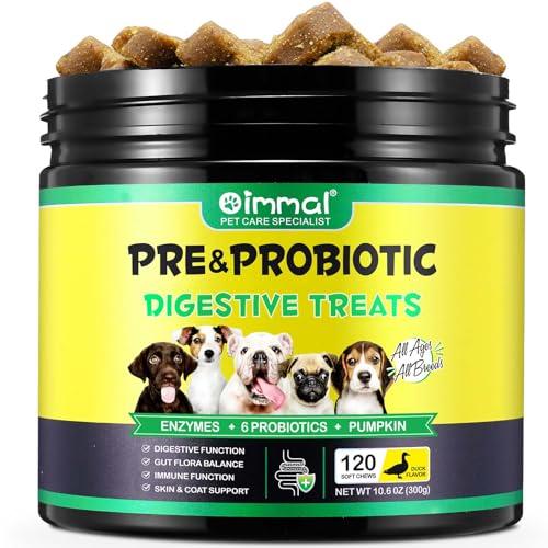 Probiotici Per Cani, Probiotico Digestivo per Cani Enzimi Digestivi, Sistema Immunitario e Supporti per la Salute Generale, Flora Intestinale, Sollievo dal Prurito Allergico