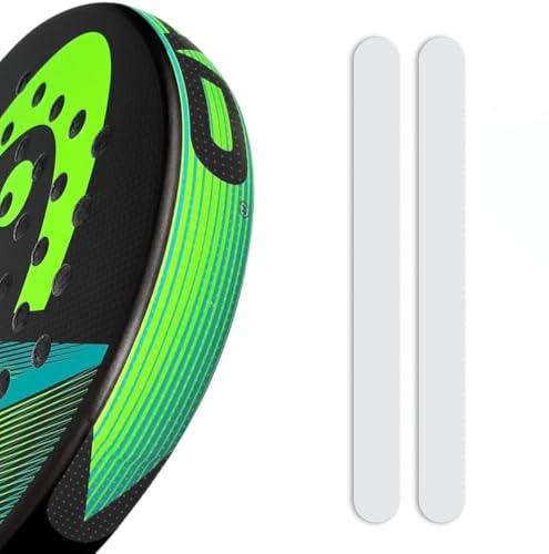 Klink Protezione per pagaia Trasparente e Robusta, Nastro Protettivo in Silicone Resistente ad Alto Impatto 35x370 mm Leggero e Facile da installare per la Massima Durata Confezione 2