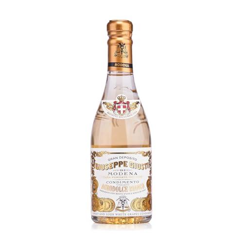 Giusti - Agrodolce Bianco - Condimento a base di mosto d'uva e aceto - 250ml champagnotta