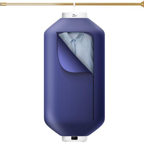 Uten Mini Asciugatrice Portatile da 600 W, Asciugatrice Elettrica con Timer, Spegnimento Automatico, Adatto per Viaggi D'affari, Dormitori, Appartamenti, Hotel, Campeggio