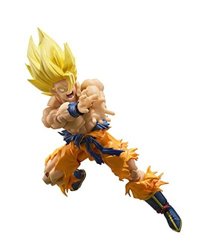 BANDAI SPIRITS TAMASHII NATIONS - Dragon Ball Z, Super Saiyan Son Goku, leggendario Super Saiyan, S.H.Figuarts, personaggi d’azione