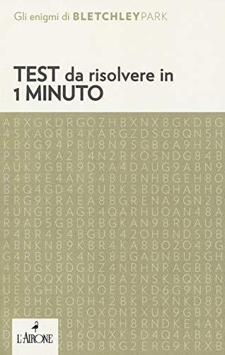 Test da risolvere in 1 minuto