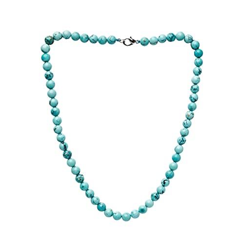 Collana di perline da uomo fatta a mano Catena Occhio di tigre Onice Agata grigia Diaspro 8MM Pietre preziose naturali Gioielli in cristallo curativo