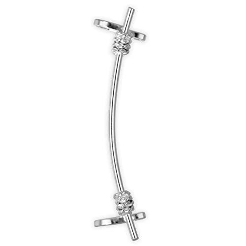 Polsino dell'orecchio in argento sterling per orecchini da uomo regalo polsino dell'orecchio per uomini regalo per fidanzato regalo di compleanno uomini gioielli marito punk