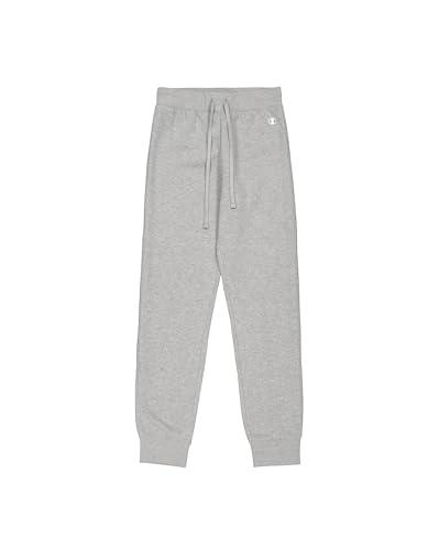 Champion Legacy Legacy Champion Basics W - Light Powerblend Fleece Rib Cuff Pantaloni da Tuta, Grigio Melange Chiaro, Donna FW23