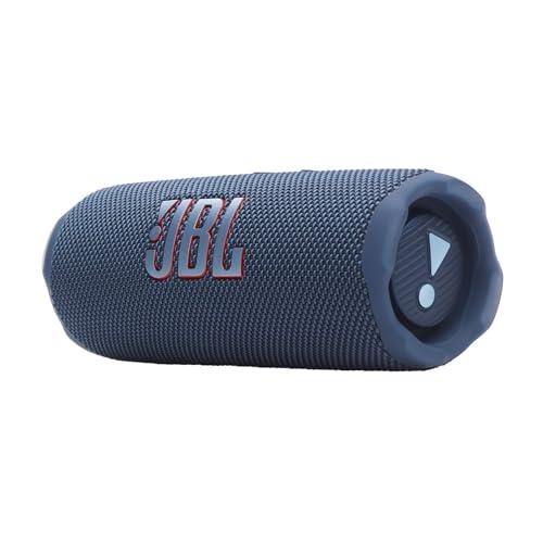 JBL Flip 7 Speaker Bluetooth Portatile Wireless, 16 Ore di Autonomia, Impermeabile IP68, Resistente alla Polvere e Antiurto, Suono Pro con AI Boost, Connessione Multi-Speaker Auracast, Blu