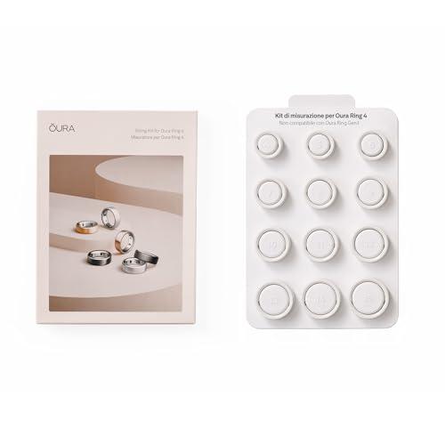 Oura Ring 4 Kit di misurazione - Misura prima di acquistare - Classificazione unica delle misure per smart ring - Ottieni crediti per l’acquisto