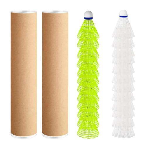 MEIYAXINWIN Set di palloni da badminton in nylon