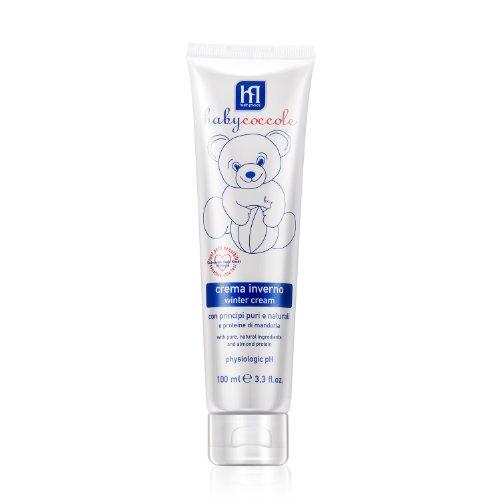 Babycoccole DOLCE CREMA INVERNO. Idrata e protegge da freddo e vento la pelle dei bambini. Con ingredienti naturali, Contrasta Rossori Screpolature, Dermatologicamente Testata per pelli Sensibili 75ml