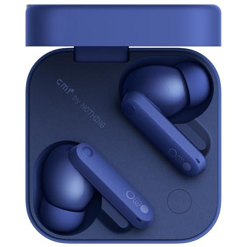 CMF BY NOTHING Buds Pro 2 Auricolari wireless con Audio HiFi, Cancellazione attiva del rumore ibrida da 50dB, 6 microfoni HD e Effetto audio spaziale, 2025 - Blu