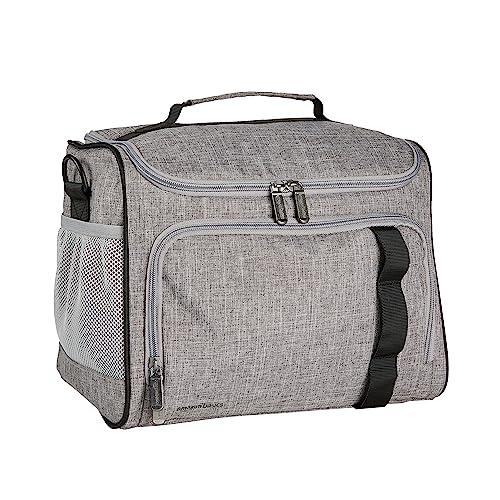 Amazon Basics Sac isotherme doux, étanche et léger, capacité 12 l (24 lattine), Grigio