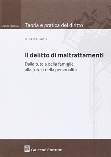 Delitto di maltrattamenti