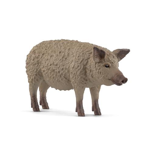 schleich 14892 Cerdo lanudo, da 3 anni, FARM WORLD - figura, 3 x 10 x 6 cm