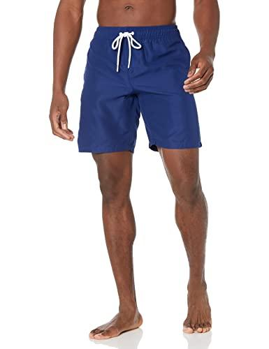 Amazon Essentials Costume da bagno da uomo, 22,9 cm, ad asciugatura rapida, colore blu navy, M