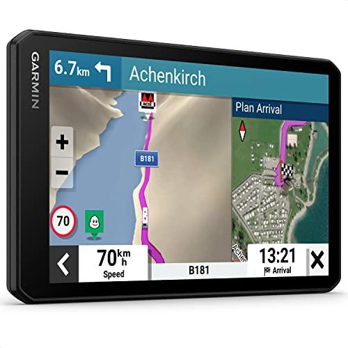 Garmin CamperCam 795 MT-D, Navigatore GPS per Camper e Caravan, Dash Cam integrata, Registra video a ciclo continuo, Salvataggio automatico, Infotraffico DAB