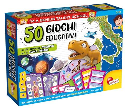 Liscianigiochi I'm a Genius Raccolta 50 Giochi Educativi