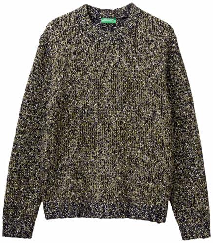 United Colors of Benetton Maglia G/C M/L 10C3U108M Maglione, Blu, XXL Uomo