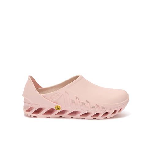 Scholl Evoflex, Scarpe da Lavoro per Settore Medico Unisex - Adulto, Rosa Pallido, 38 EU