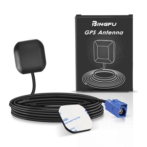 Bingfu Antenna GPS Auto con Fakra C Base Magenatica Attiva per Auto Unità Principale Stereo Modulo Sistema di Navigazione GPS Localizzatore GPS Dispositivo di Monitoraggio in Tempo Reale