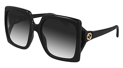 Gucci Gg0876s Occhiali, Nero-Nero-Grigio, 64 Donna