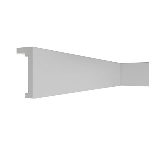 LEDKIA LIGHTING Modanatura per Striscia LED 2m Elah Bianco