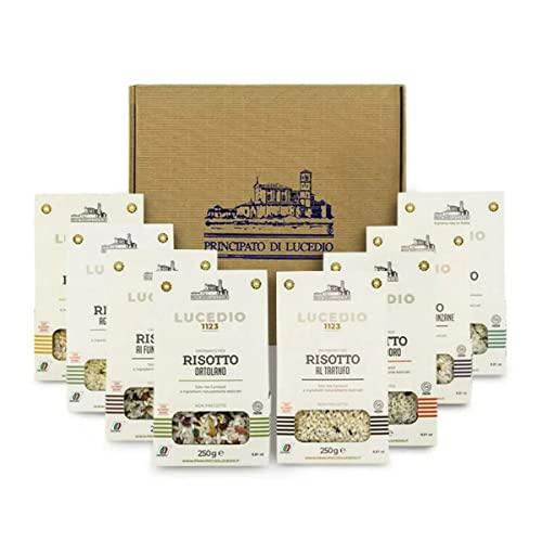Principato di Lucedio - I Risotti - 8 Preparati per Risotto da 250 g - Riso Carnaroli