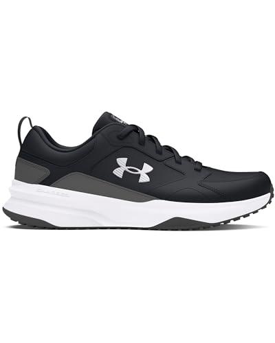 Under Armour Men's UA Charged Edge Cross Trainer, Black Castlerock White, 47 EU